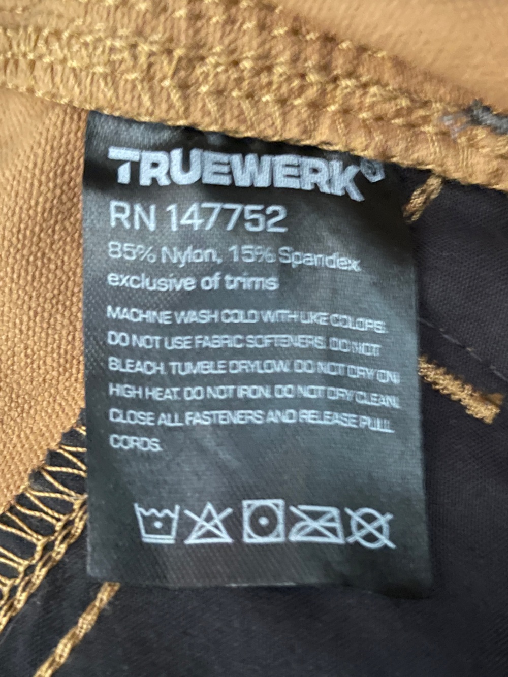 Truewerk T1 Pants Women's 8 Short Utility Cargo Hiking Workwear Outdoor - Picture 11 of 12